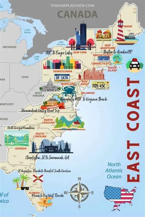 east coast big cities|Top Cities In The East Coast .